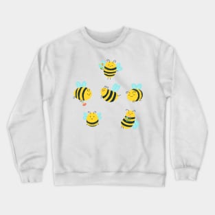 Cute Bees Crewneck Sweatshirt